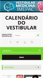 Mobile Screenshot of calendariodovestibular.com.br